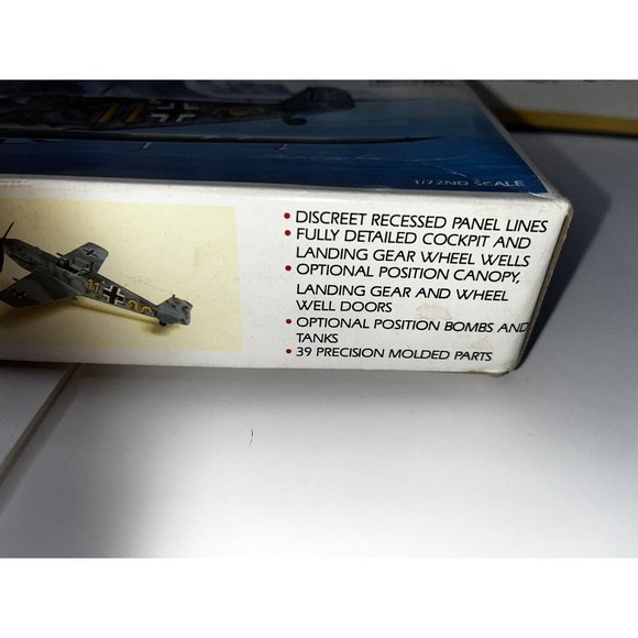 1/72 ACADEMY MINICRAFT MESSERSCHMITT Bf-109E MODEL KIT # 1668 - Picture 8 of 8